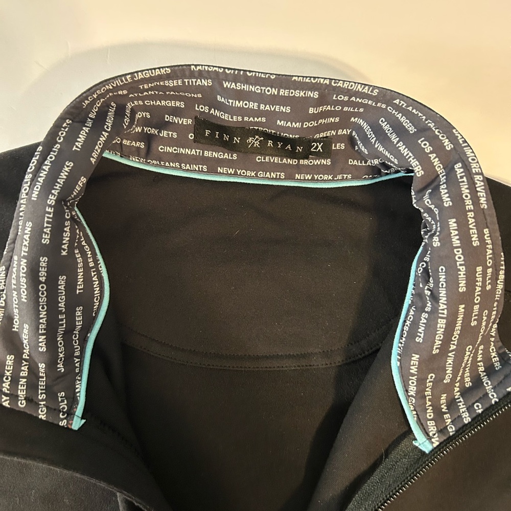 Finn Ryan Luxury Custom Apparel Men’s Black Performance Jacket w/ 2020 superbowl - Picture 5 of 6